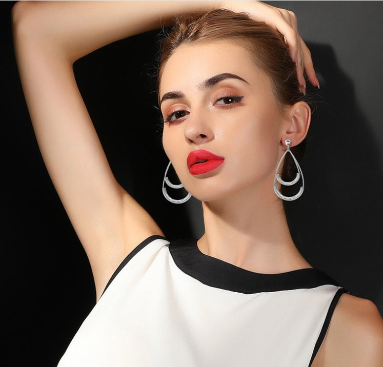 Teardrop earrings