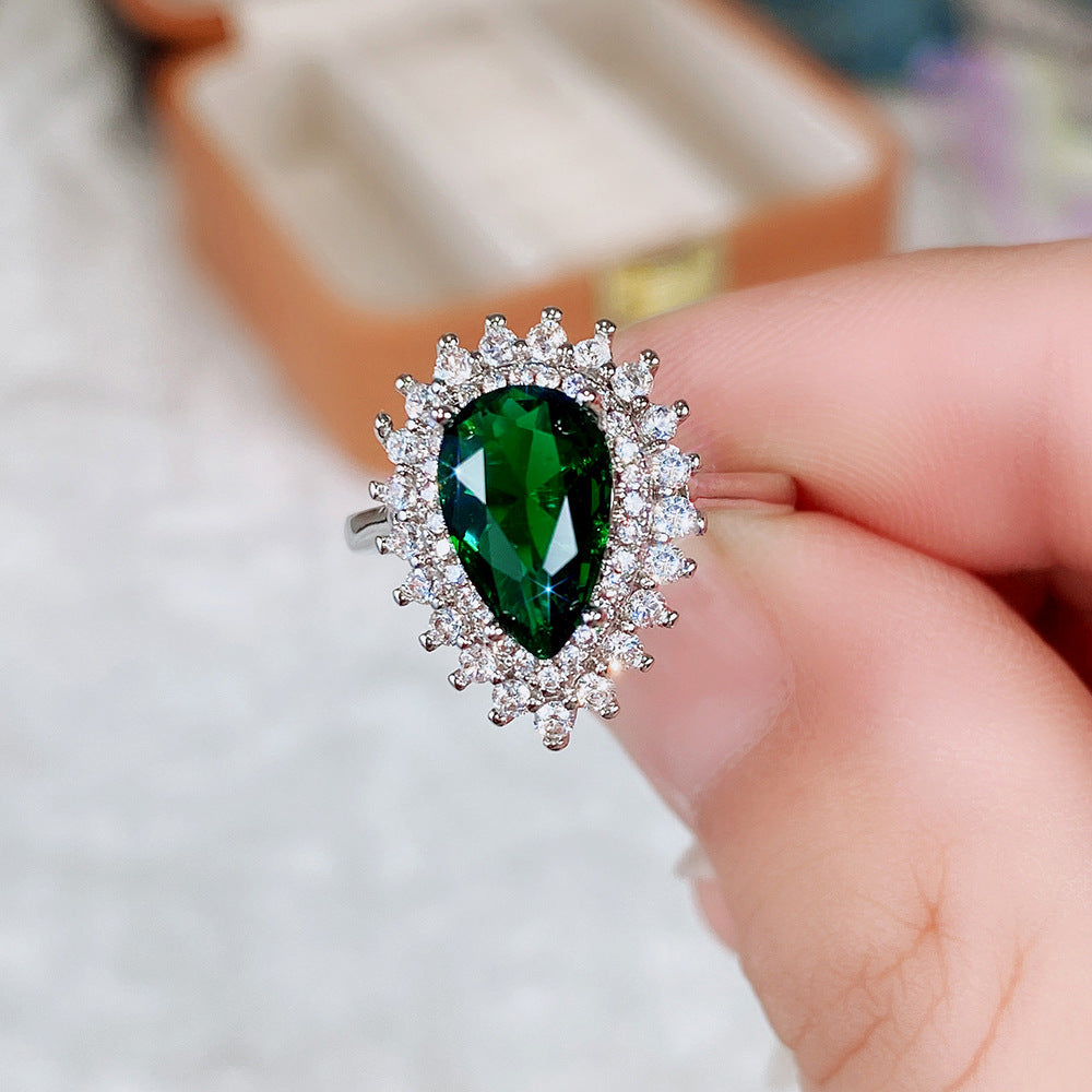 Fashion Teardrop Ring For Women
