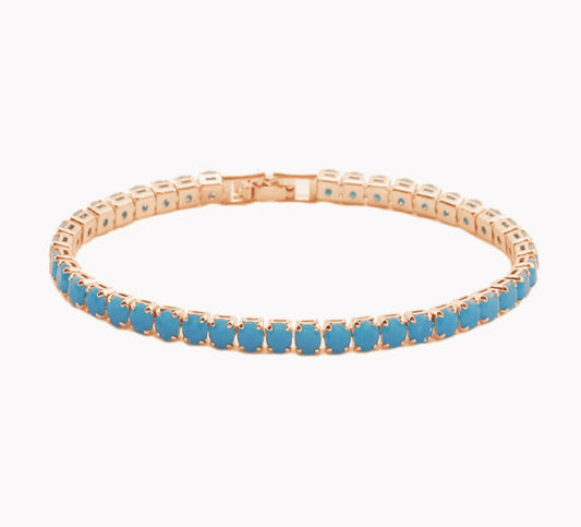 Cubic Zirconia Tennis Bracelets Iced Out Chain Crystal Bracelet Women Men Gold Bracelet Jewelry