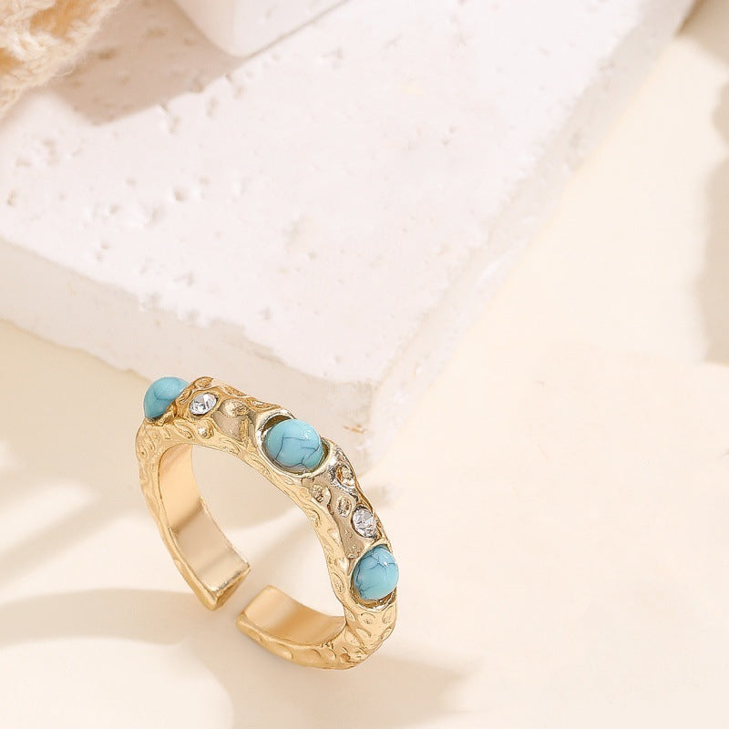 Gold Tigereye Ring For Women