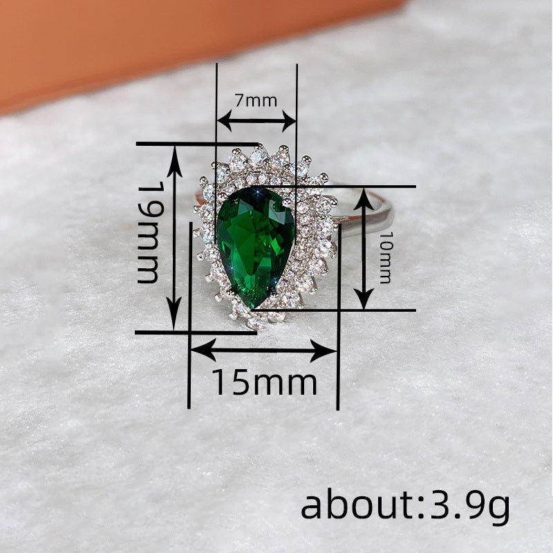 Fashion Teardrop Ring For Women