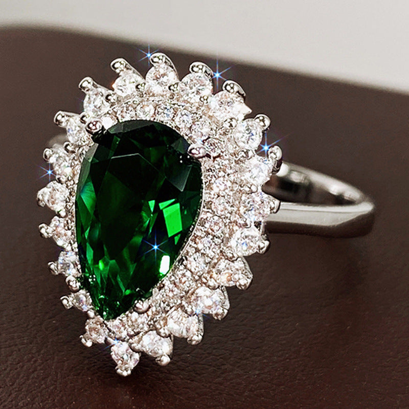 Fashion Teardrop Ring For Women