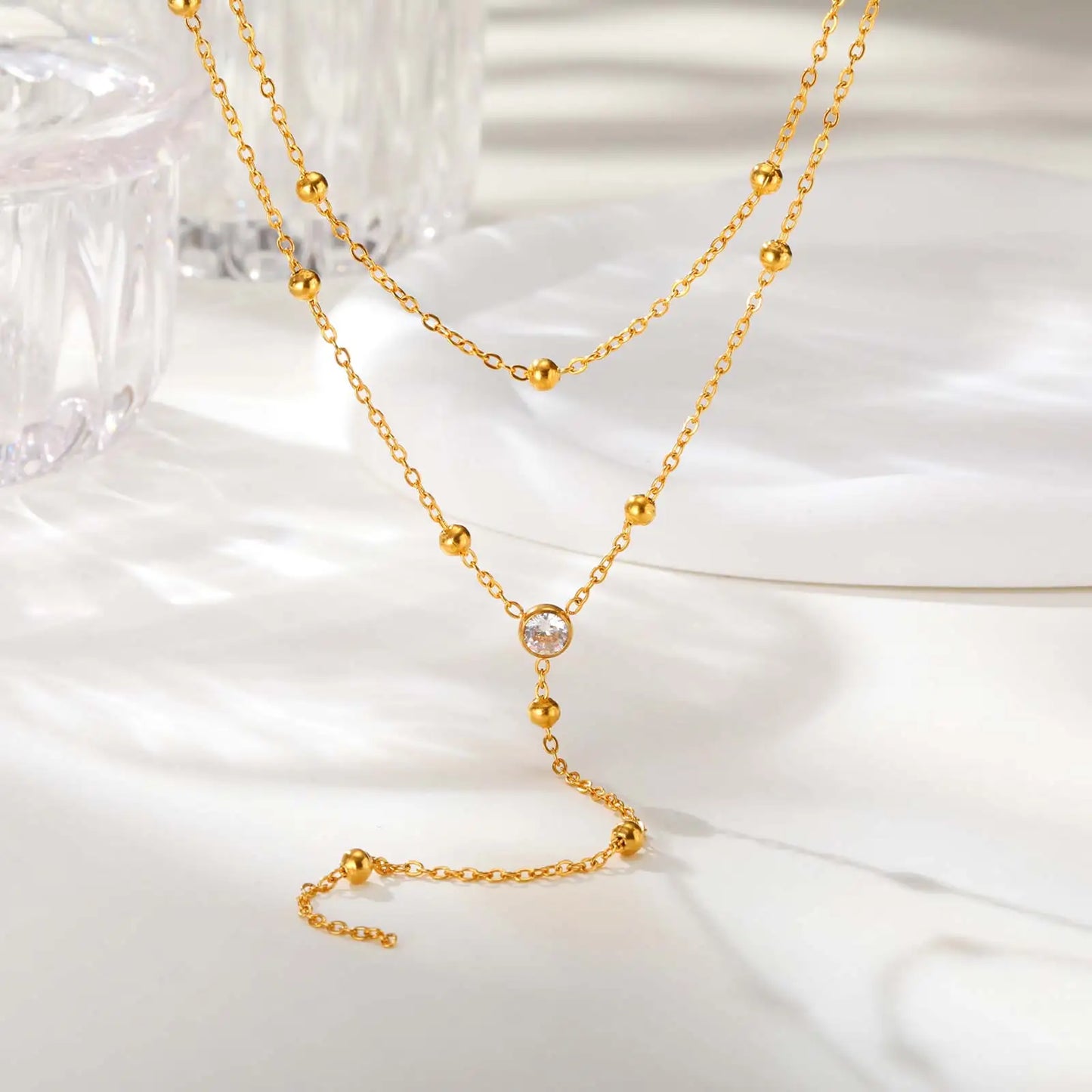 Collier Fringe Gold