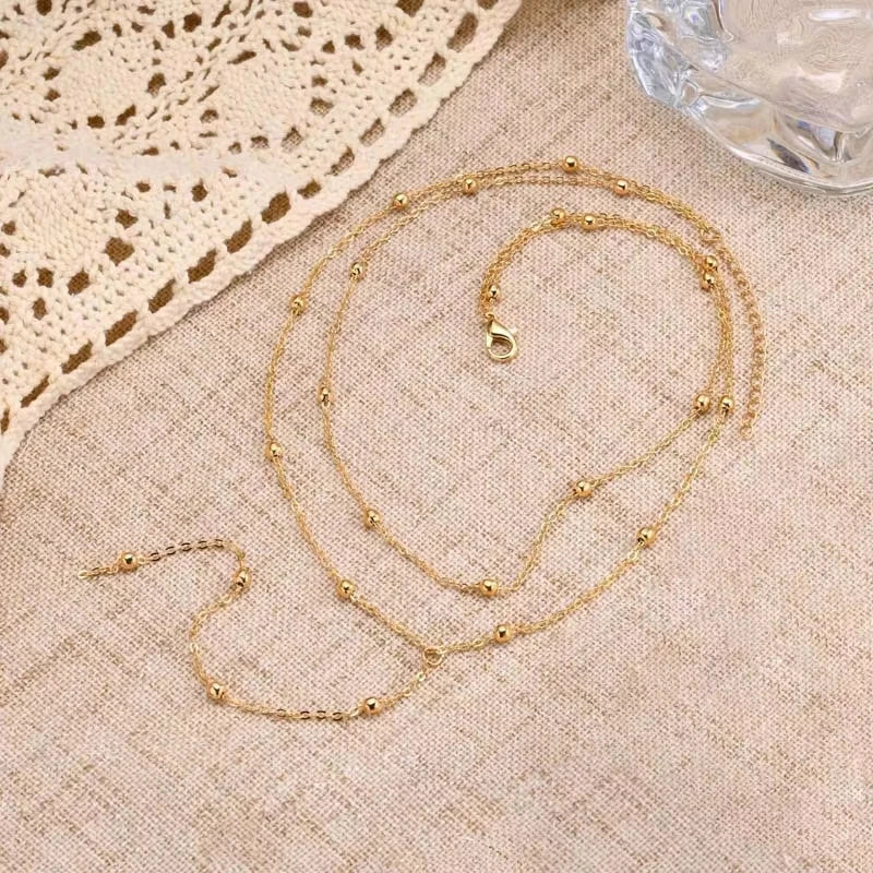 Collier Lariat Gold