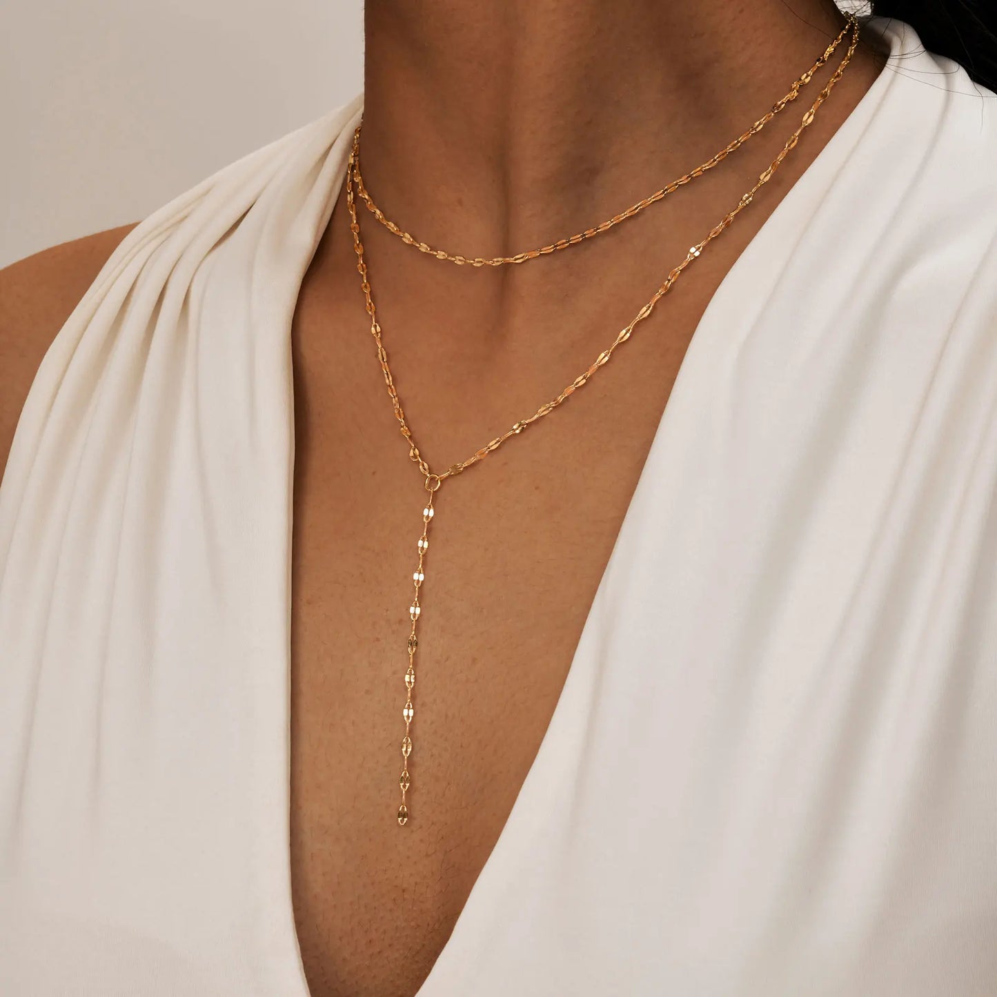 Collier Fringe Gold