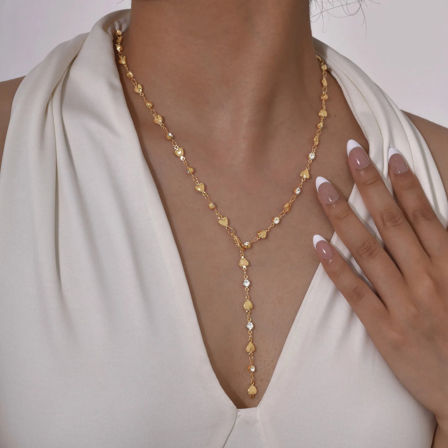 Collier Y Drop Gold