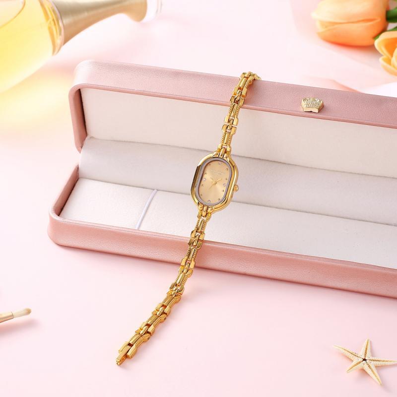 Egg-shaped Waterproof Bracelet Watch For Women