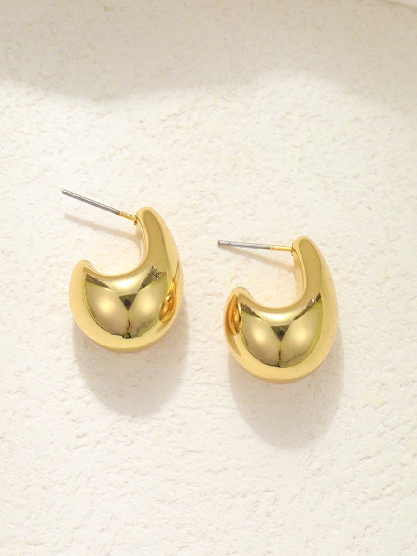 Vintage Comma-shaped Teardrop Earrings