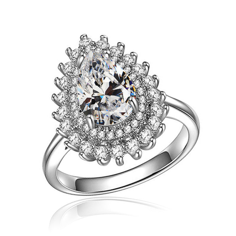 Fashion Teardrop Ring For Women